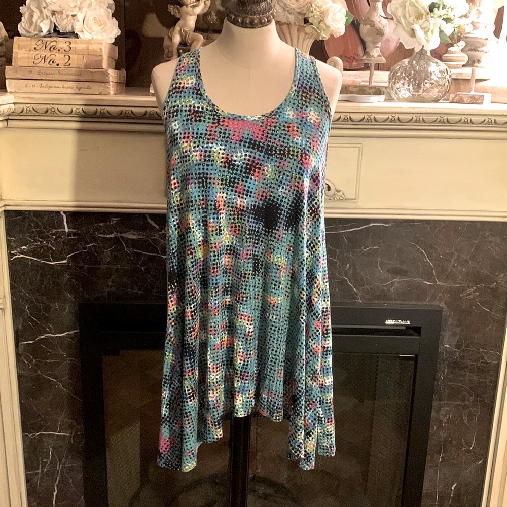 CAbi Style #301 Flowing hi/lo Trapeze Tunic